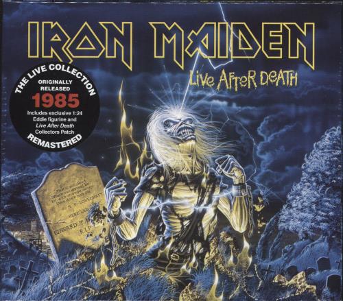 Iron Maiden Live After Death - Deluxe Figurine Box UK CD Album Box